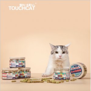 Touchcat寵物貓咪餅干罐裝