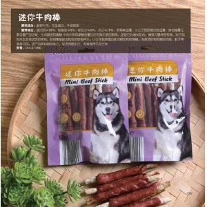 愛得歡迷你牛肉棒狗狗120g/袋