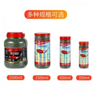 出彩錦鯉增艷飼料350ml/600ml/1500ml/2500ml