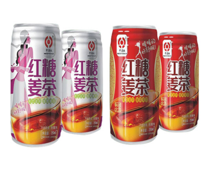 中原紅紅糖姜茶 易拉罐330ml.jpg