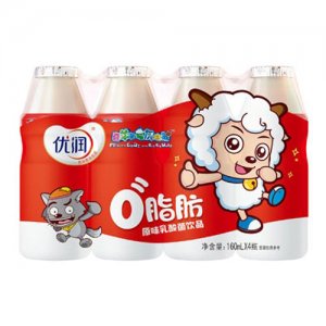 優潤原味乳酸菌飲品160mlX4