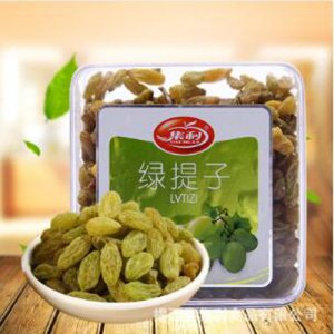 集利新疆葡萄干綠提子200g