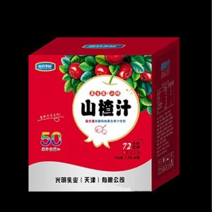 山谷果園益生菌發酵山楂汁1.25L×6瓶