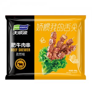 天順源孜然肥牛肉串