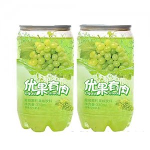 好夢(mèng)優(yōu)果優(yōu)肉葡萄果粒果味飲料330ml