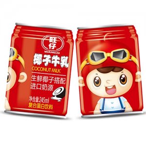 旺仔椰子牛乳245ml