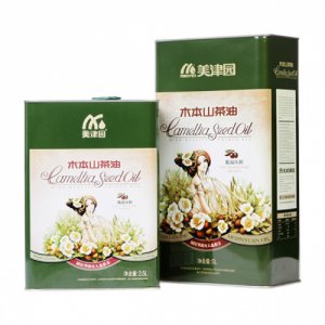 美津園低溫壓榨木本山茶油5L