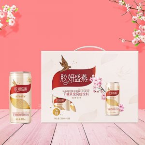 甄養膠妍盛燕無糖燕窩風味飲料箱裝