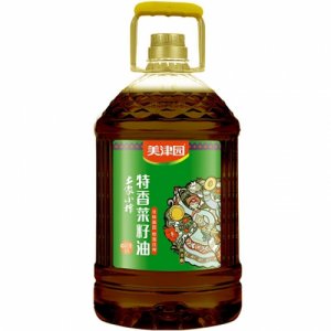 美津園土家小榨特香菜籽油5L