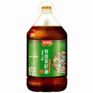 美津園土家小榨特香菜籽油20L