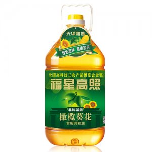 福星高照橄欖葵花食用調(diào)和油5L