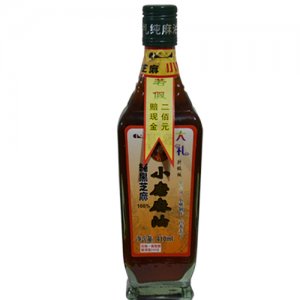 金達萊純黑麻油410ml