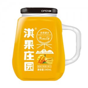 淇果莊園香蕉芒果復合果汁345ml