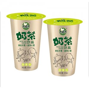 秀米秀奶茶椰果味400ml