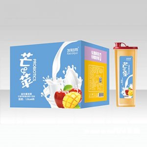 發(fā)財(cái)雨益生菌發(fā)酵芒果蘋果復(fù)合果汁飲料1.5Lx6杯