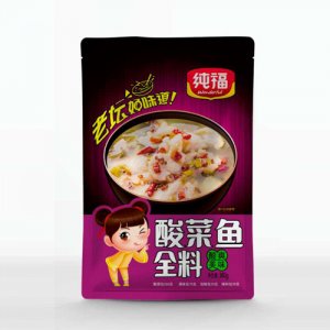 純福酸菜魚全料酸爽美味380g