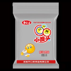 亮億點膨化食品小饅頭72g