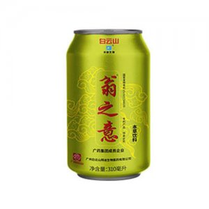 翁之意綠罐本草飲料