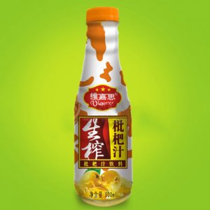 維嘉思生榨枇杷汁飲料500ml