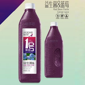 喜多客益生菌藍莓復合果汁飲料1.25L