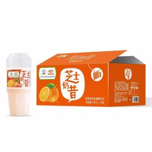 浩明芝士奶昔甜橙果粒乳酸菌飲品