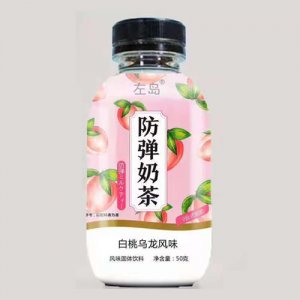 左島放彈奶茶白桃烏龍風味固體飲料50g