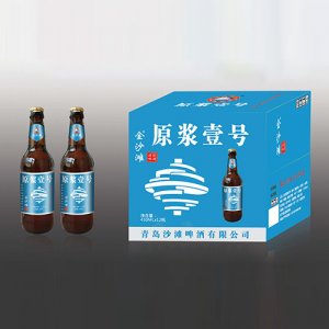 金沙灘原漿壹號啤酒