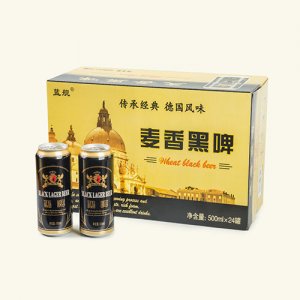 藍艦麥香黑啤500ml