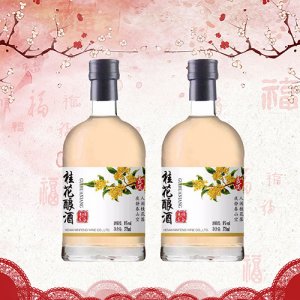 諾谷酒莊桂花釀酒8度375ml