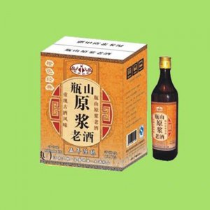 瓶山五年方瓶原漿老酒