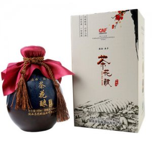 茶花釀白酒42度禮盒裝500ml