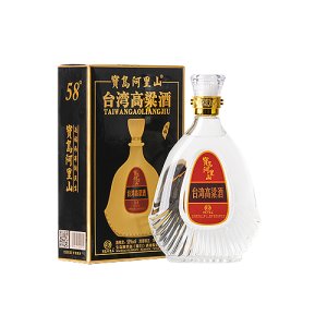 ?寶島阿里山高粱酒窖藏58度 清香醇正白酒600ml禮盒裝