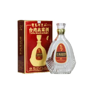 寶島阿里山高粱酒珍藏禮盒裝52度濃香型白酒600ml