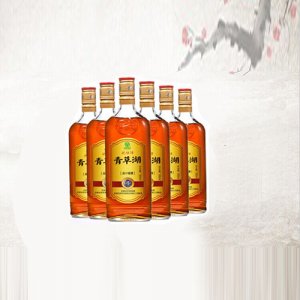 青草湖金六年花雕酒六瓶裝x500ml