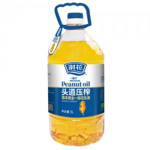 淇花頭道壓榨花生油5L