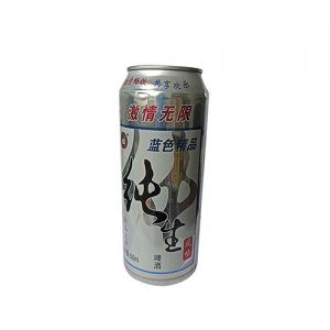 藍(lán)發(fā)純生風(fēng)味啤酒500ml