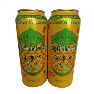 藍(lán)發(fā)新菠蘿啤500ml