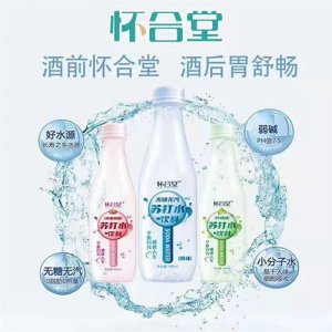 懷合堂無汽蘇打水飲料400ml