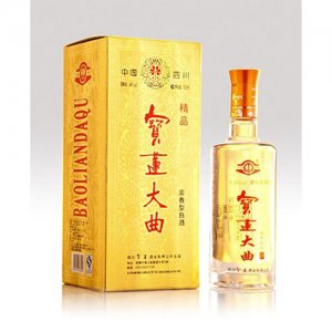 川酒精品寶蓮濃香型白酒500ml