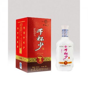 川酒千杯少銀樽濃香型白酒500ml