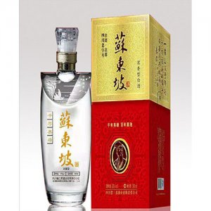 川酒蘇東坡濃香型白酒500ml