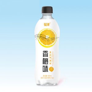 弘洋蘇打氣泡水香橙味480ml