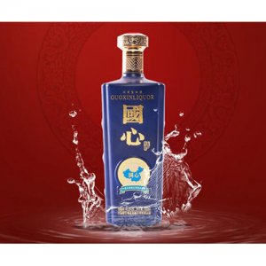 國心經典藍濃香型白酒1000ml