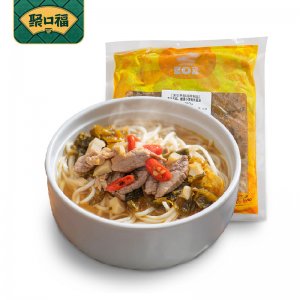 嘉樂食品聚口福酸菜小筍肉絲面湯450g*10方便料理包