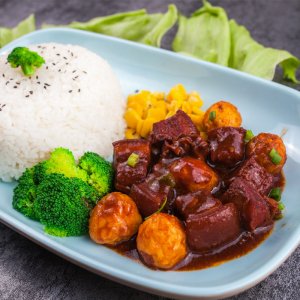 毛氏紅燒肉蓋飯料理包