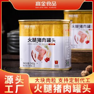 高金食品 火腿豬肉罐頭340g