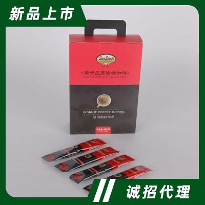 茜卡莊園禮盒裝無蔗糖速溶咖啡40條×15克廠家直銷下午茶飲品代理批發