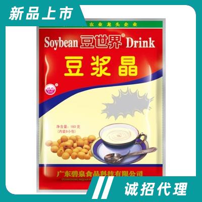 豆世界180g豆漿晶沖飲品招商