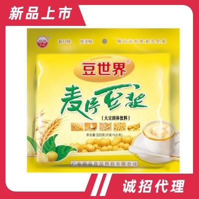 豆世界320g麥片豆漿沖飲品招商