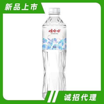 娃哈哈飲用純凈水晶鉆水包裝飲用水